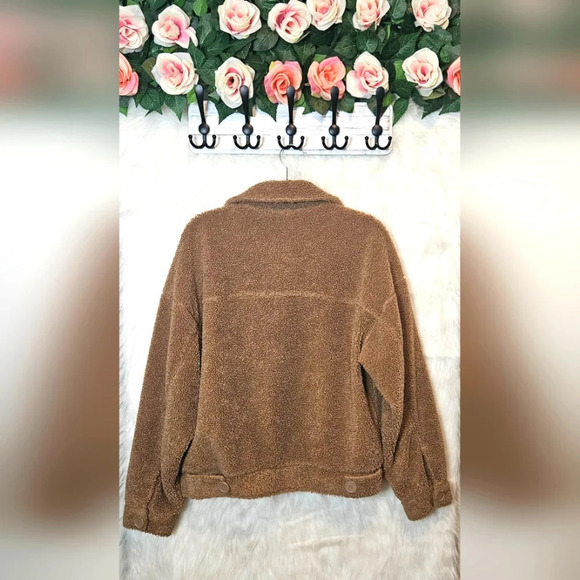 Garage Oversized Teddy Bear Jacket - Picture 4 of 5